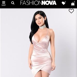 Starlight Beauty Dress- Blush (Rose gold color)